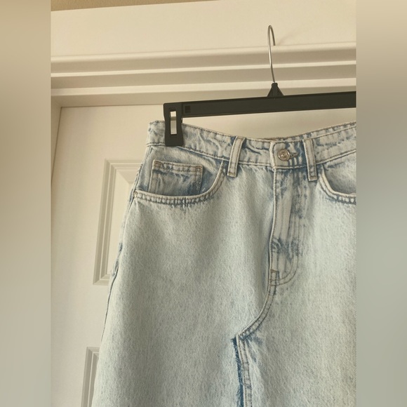 Zara maxi light wash denim skirt - Picture 12 of 13